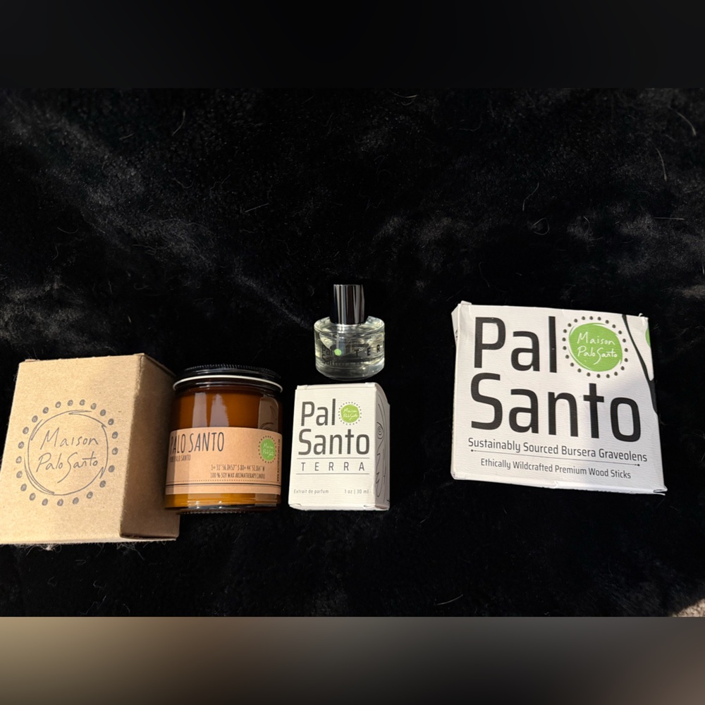 Maison Palo Santo Candle, Fragrance, Gravolens Set